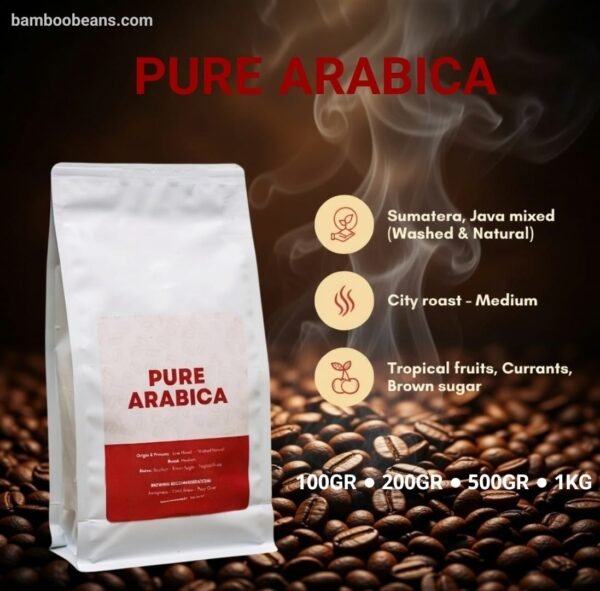 ​Bamboo Beans Pure Arabica - Sumatra & Java Mixed Blend