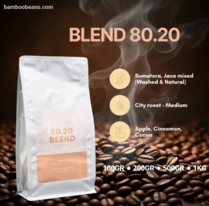 ​Bamboo Beans Arabica Robusta - Sumatra & Java Mixed Blend