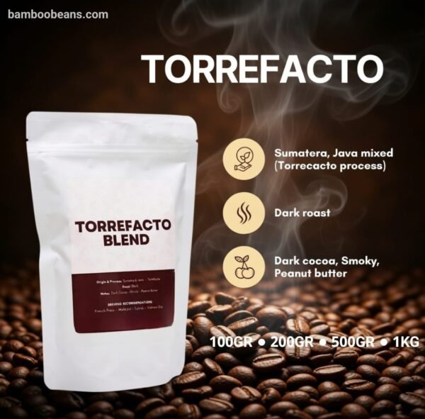 ​Bamboo Beans Torrefacto Blend - Arabica & Robusta