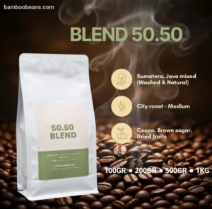 ​Bamboo Beans Arabica Robusta 50.50 - Sumatra & Java Mixed Blend ​