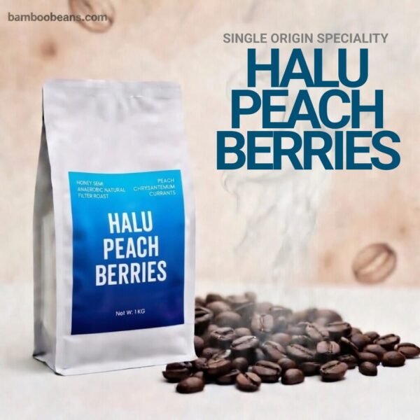 Single Origin Halu Peach Berries – Honey Semi Anaerobic Natural (1kg)